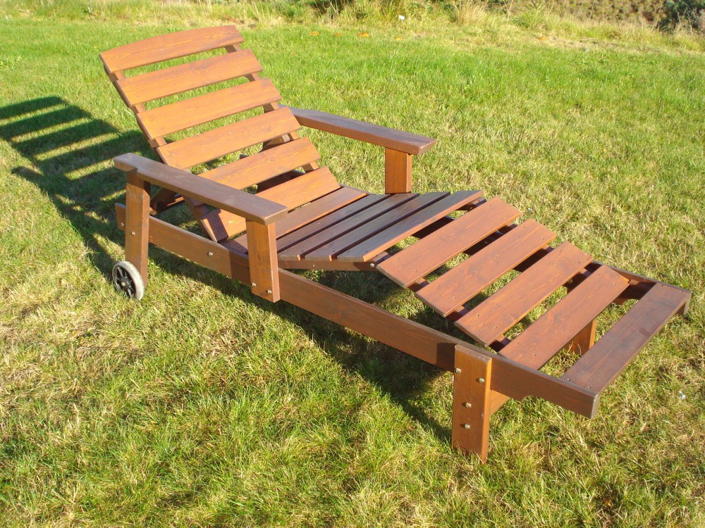 Deck Lounge Chair - Eden Wood
