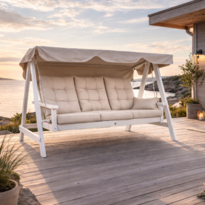 Hammock Eden Wood Mellby 3-sits, vitmålad