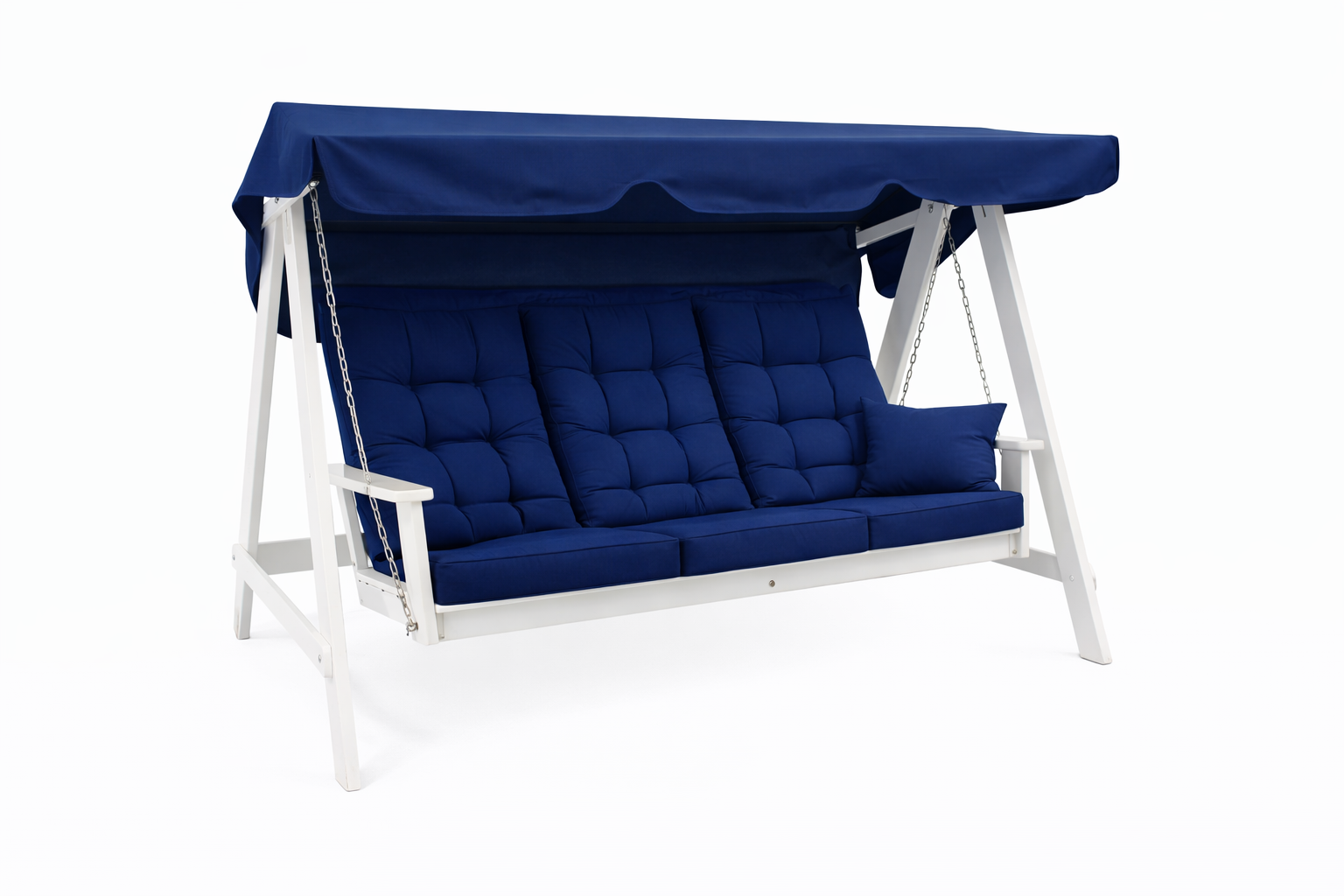 Hammock Eden Wood Mellby 3-sits, vitmålad - Bild 3