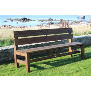 Soffa Eden Wood Viking, 190 cm brun impregnerad