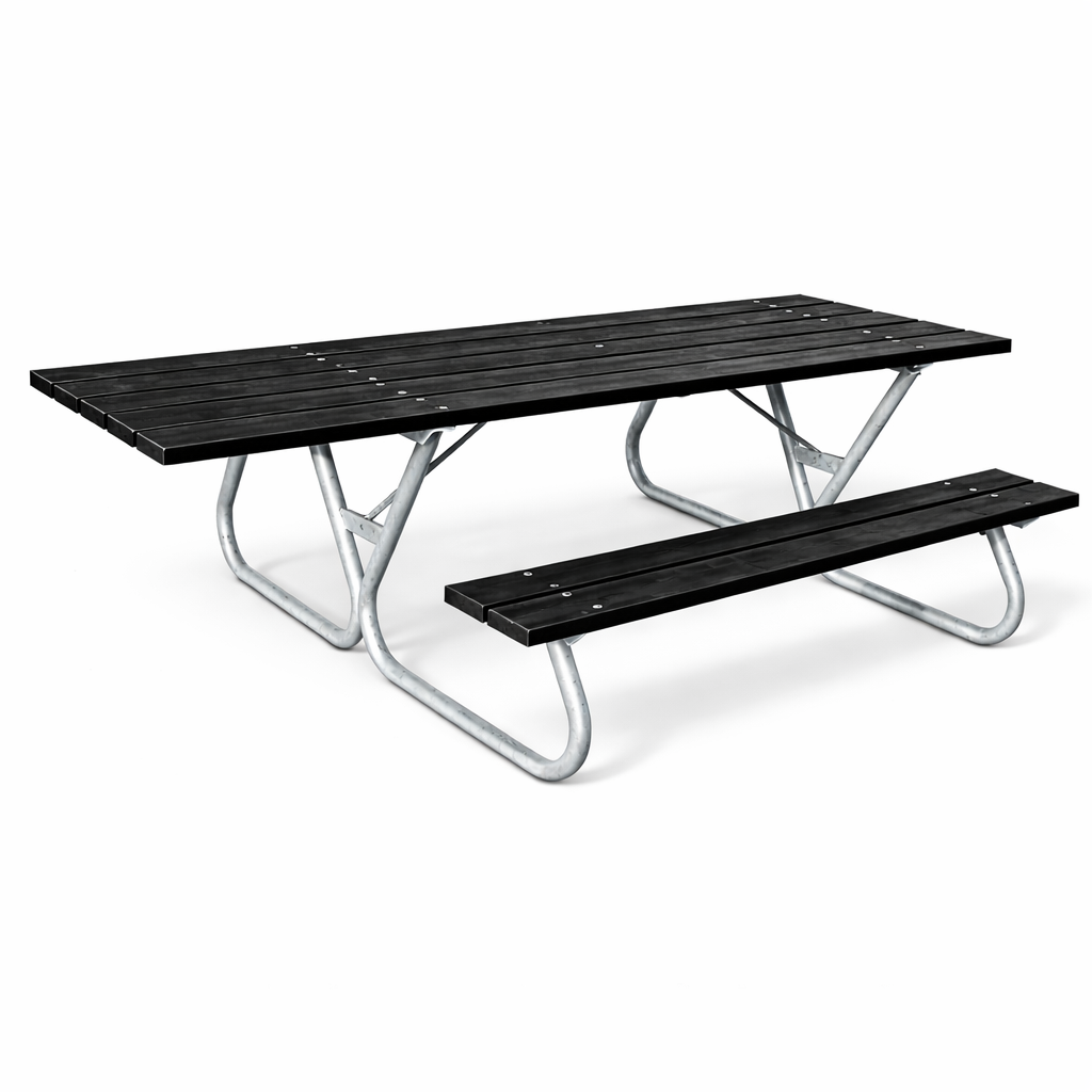 Bänkbord Robust 180-220 tillgänlighetsanpassat Eden Wood - Bild 5