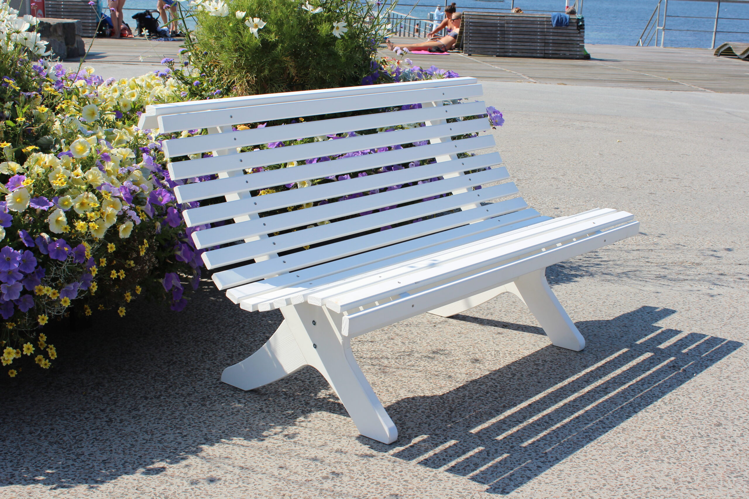 Grevie soffa – vit Eden Wood