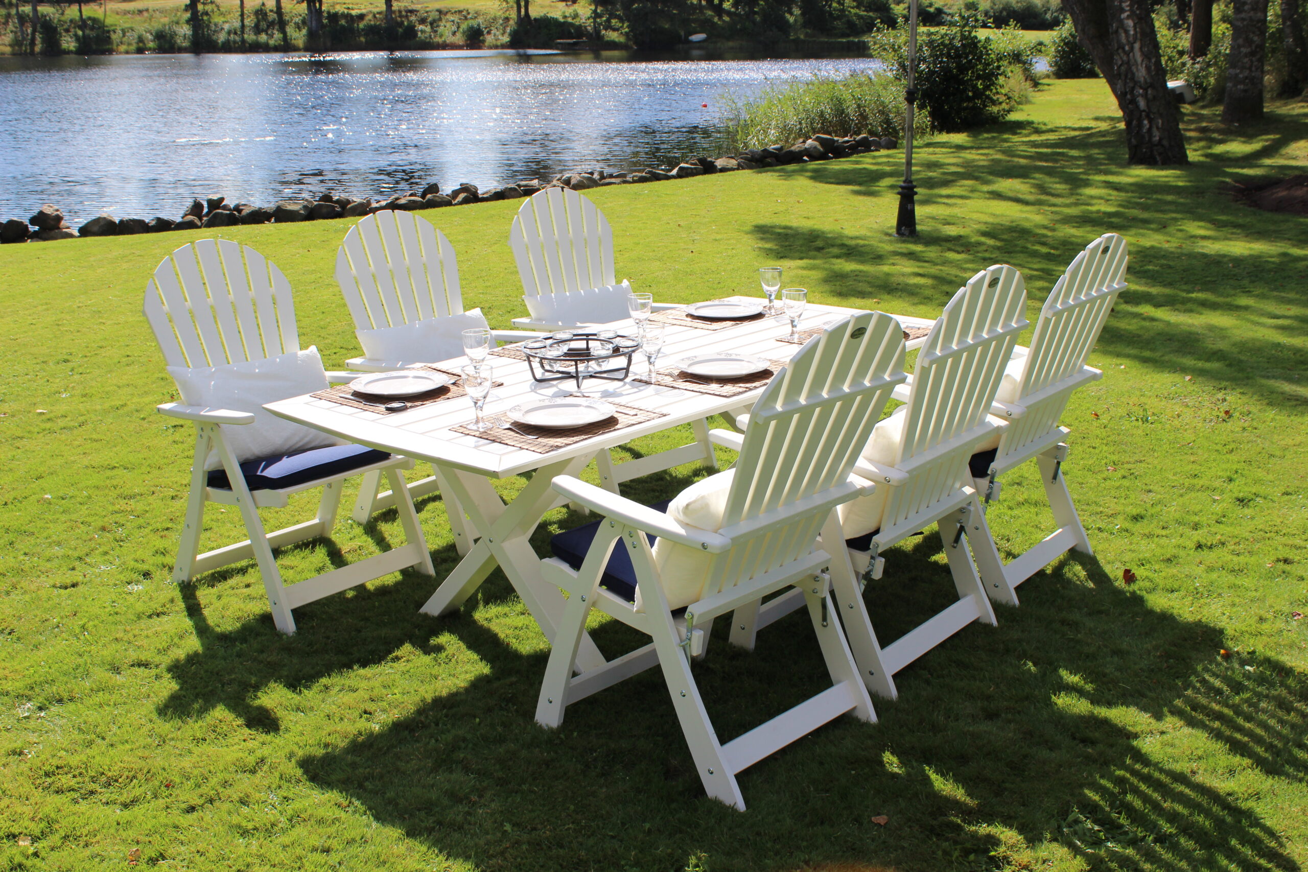 EW Sandhamn Matgrupp 190 6 fåtöljer