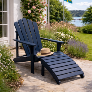 EW Mölle Adirondäckstol havsblå